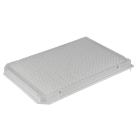 40uL PCR platen Full-skirt, 384-wells, Naturel