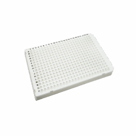 40uL PCR platen Full-skirt, 384-wells, Wit
