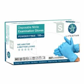 Lifestar Nitril Handschoenen | 4 Gram | Poedervrij | Latex vrij | Maat S