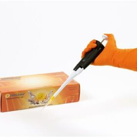 SHIELDSKIN™ Nitril Handschoenen | ORANGE NITRILE™ | Lengte 260 mm | Maat L