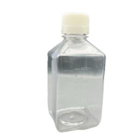 500ml Mediumfles | Vierkant, PET