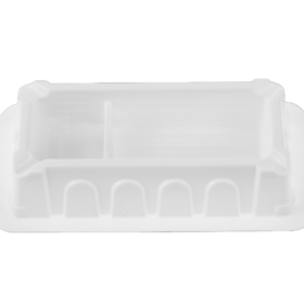 50mL Reagent Reservoir - Dubbel Compartiment