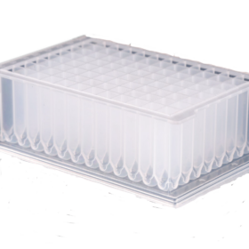 Deepwell platen, 2,2mL, 96 Vierkante wells, I-Bodem