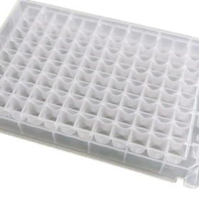 Deepwell Platen, 0,5mL, 96 Vierkante wells, V-bodem