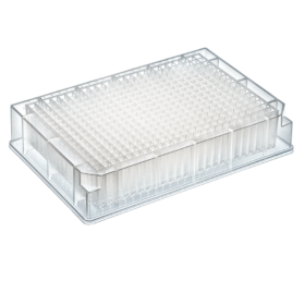 Deepwell Platen, 240uL, 384 Vierkante wells, F-bodem